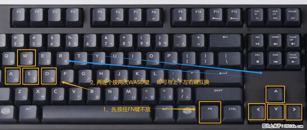 键盘，怎样把wasd键与上下左右方向键互换？ - 生活百科 - 深圳生活社区 - 深圳28生活网 sz.28life.net